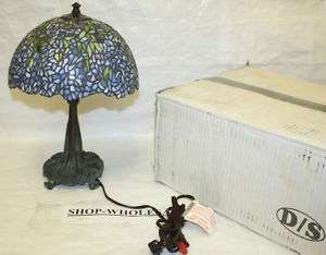 Dale Tiffany Wisteria Table Lamp Vb Art Glass Shade NEW  