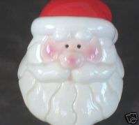 Christmas Cookie Jar Santa Claus St. Nickolas Ceramic  
