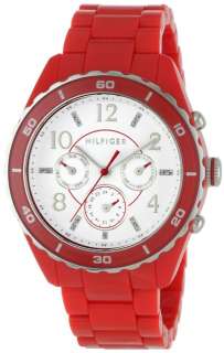 Tommy Hilfiger Sport Red Chronograph Ladies Watch 1781094  