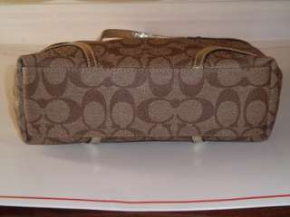 Coach Heritage Star Print Top Handle Tote Handbag Purse 47200 & ID 