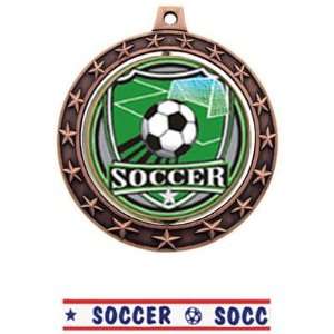  Hasty Awards Spinner Soccer Medals M7701 SHIELD INSERT 