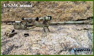 ZyToys Zy Toys Sniper Rifle Gun M40A5 Desert Tan USMC US Army Navy 