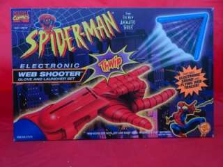 Spiderman Electronic Web Shooter PlaySet MIB ToyBiz  