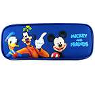 Disney Mickey Donald & Goofy Pouch And Lanyard in Blue  