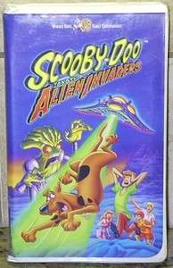 Alien Invaders SCOOBY DOO Movie VHS  014764153339  