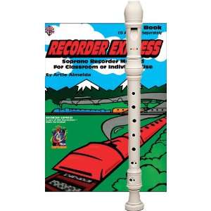  Recorder Pack: Yamaha Ivory Soprano Recorder with Recorder 