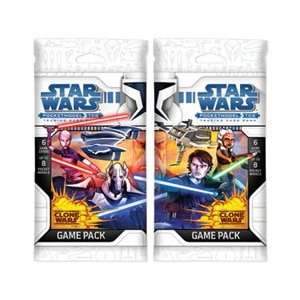  Star Wars TCG Clone Wars Booster Pack Toys & Games