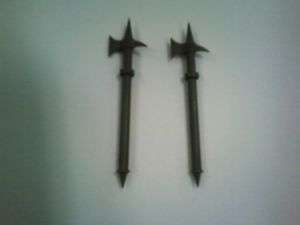 Lot of 2 Custom Lego Castle Knight Pikes Weapons  