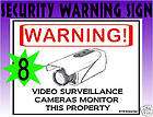 Complete C Store Security System Cameras+Sign+Stickers  