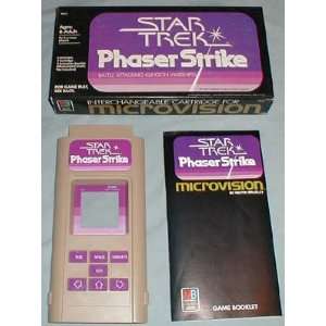    Star Trek Phaser Strike (Microvision Game Cartridge) Toys & Games
