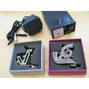 TATTOO MACHINES WITH POWER WITH 60/60 COUNTS MIX NEEDLES/DISP TUBES