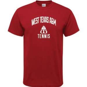   Buffaloes Cardinal Red Tennis Arch T Shirt: Sports & Outdoors