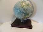 Rand McNally World Portrait Globe WITH WORLD ATLAS .imperial Edition