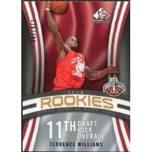   Deck SP Game Used #135 Terrence Williams /399 Sports Collectibles