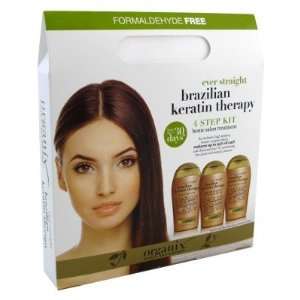  Organix Brazilian Keratin Therapy 4 Step Kit Beauty