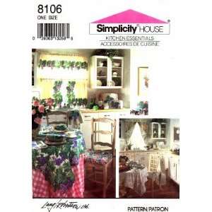  Simplicity 8106 Sewing Pattern Home Decorating Kitchen 