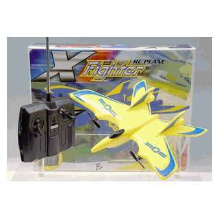  X Fighter R/C EPP Foam Jet Plane (Yellow) Toys & Games