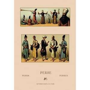  Vintage Art Traditional Dress of Persia #2   12032 0