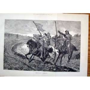  Broken Truce War Horses Fine Art 1881