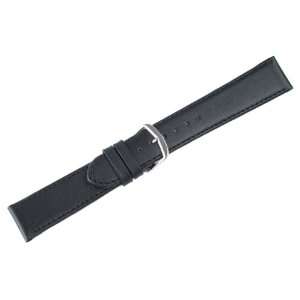   Black 20Mm Replacement Watch Strap Stainless Steel Buckle Electronics