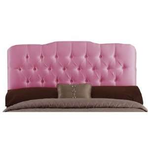  Tufted Arch Headboard in Wood Rose Size Full Furniture & Decor