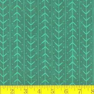  45 Wide Woodwinds Stripes Green Fabric By The Yard Arts 