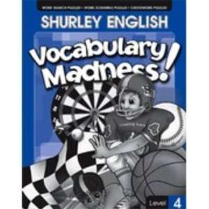  Shurley English Vocabulary Madness   Level 4 Software